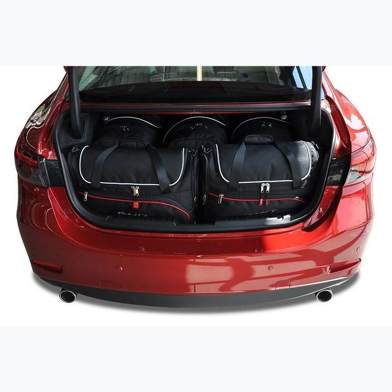 Sada tašiek do kufra KJUST Mazda 6 Limousine 2012+ 5 ks. čierna 10