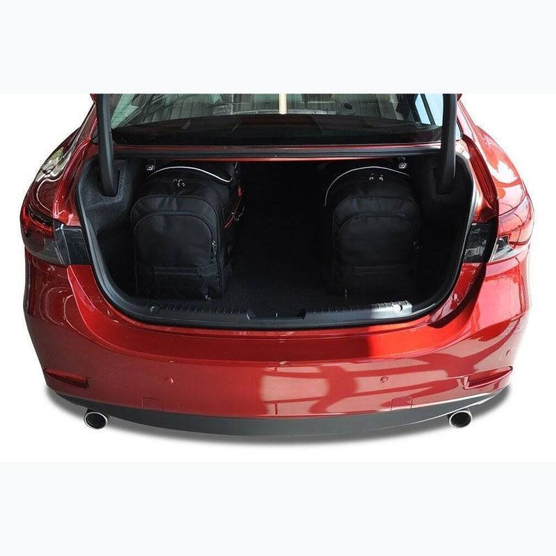 Sada tašiek do kufra KJUST Mazda 6 Limousine 2012+ 5 ks. čierna 11