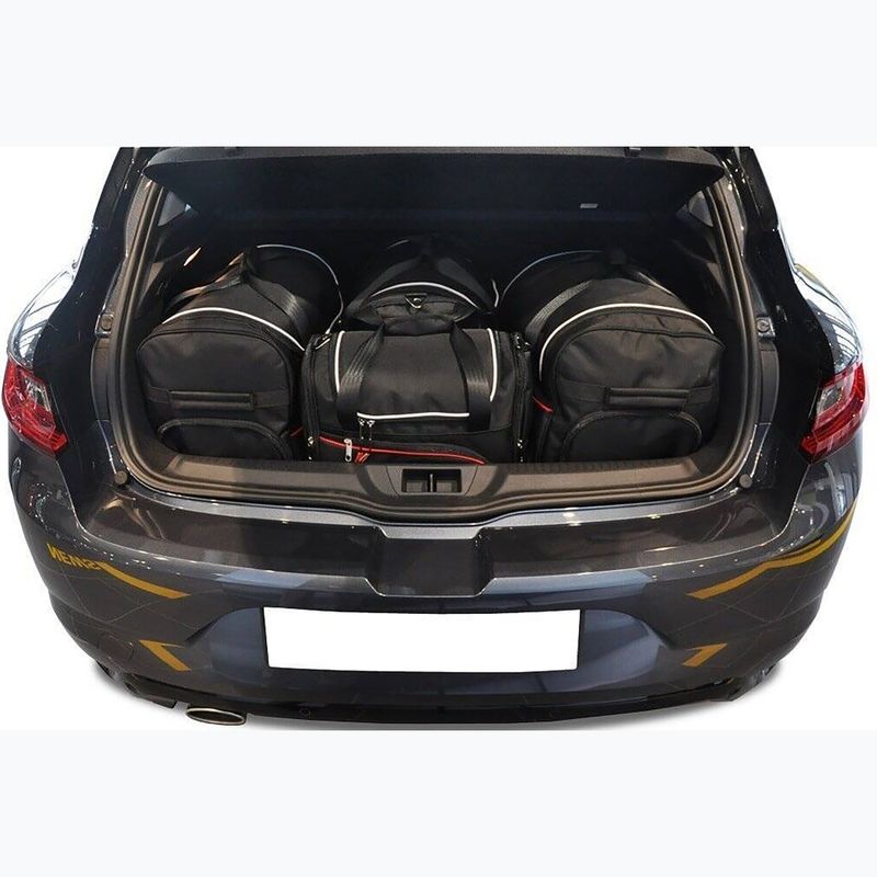 KJUST Renault Megane Hatchback sada tašiek do kufra 2016+ 4 ks čierna. 12