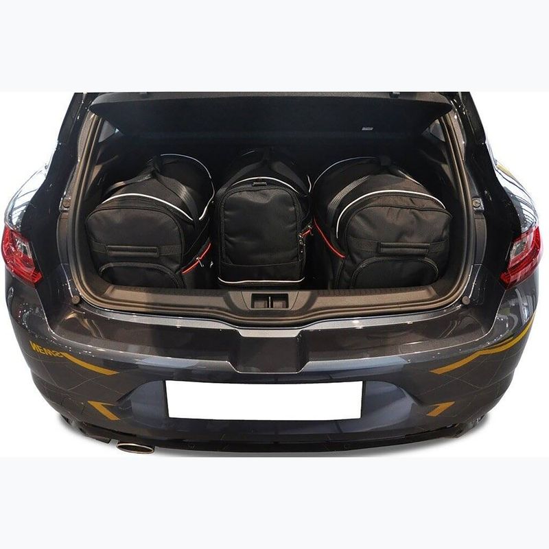 KJUST Renault Megane Hatchback sada tašiek do kufra 2016+ 4 ks čierna. 13