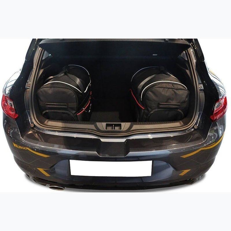 KJUST Renault Megane Hatchback sada tašiek do kufra 2016+ 4 ks čierna. 14