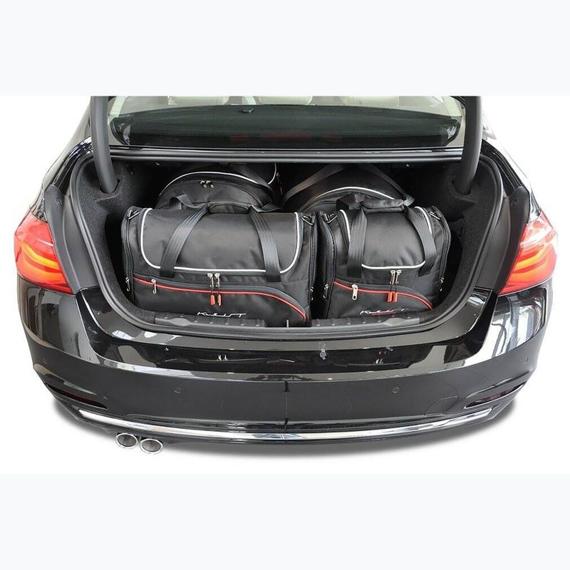 KJUST BMW 3 Limousine sada tašiek do kufra 2012-2018 4 ks čierna 18