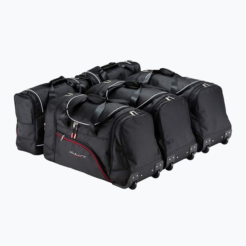 KJUST Sada tašiek do kufra Škoda Octavia Liftback 2013-2020 5 ks čierna. 2