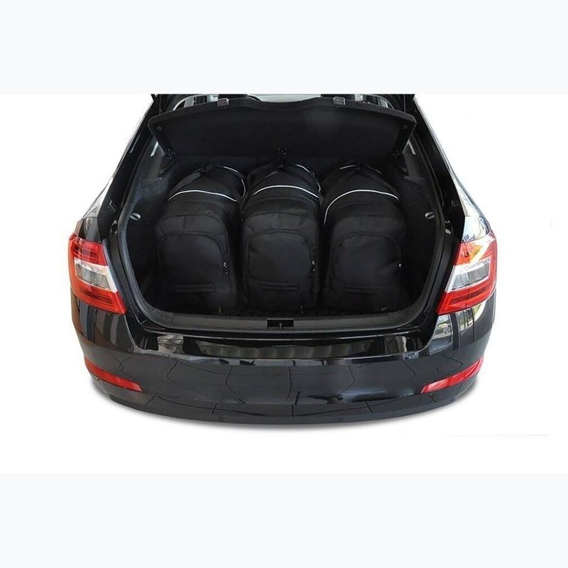 KJUST Sada tašiek do kufra Škoda Octavia Liftback 2013-2020 5 ks čierna. 14