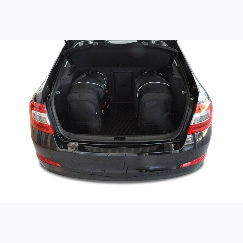 KJUST Sada tašiek do kufra Škoda Octavia Liftback 2013-2020 5 ks čierna. 15