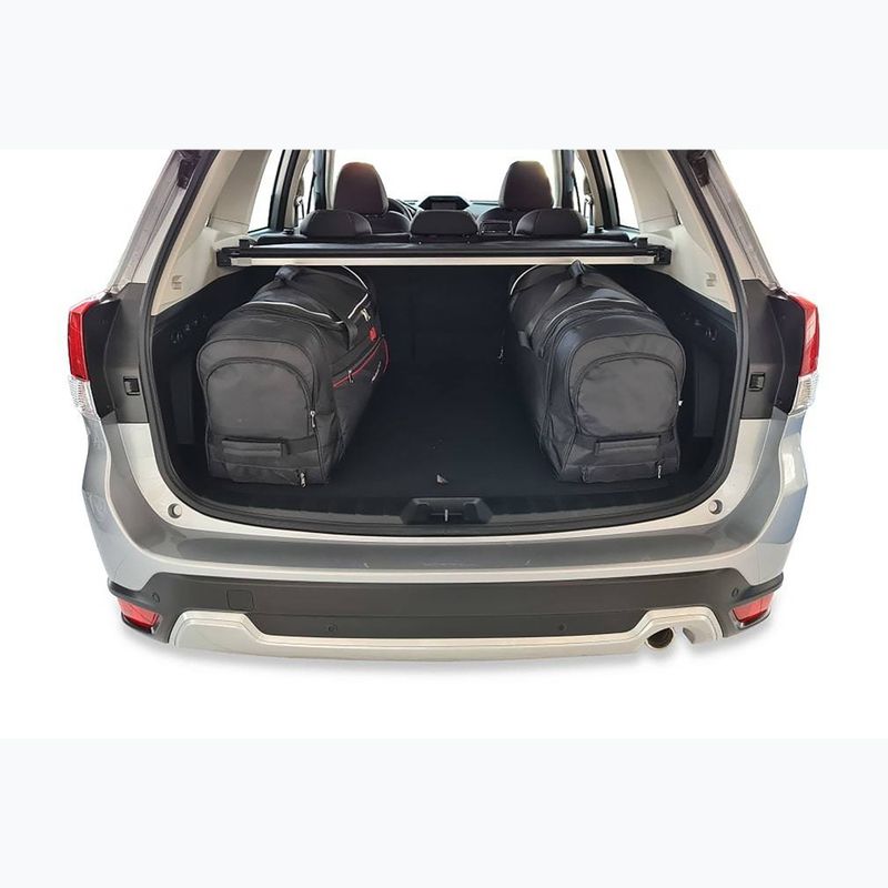 KJUST Subaru Forester 2018+ sada 4 batožinových tašiek čierna. 15