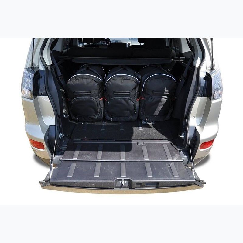 Sada tašiek do kufra KJUST Mitsubishi Outlander 2006-2012 5 ks. čierna 14