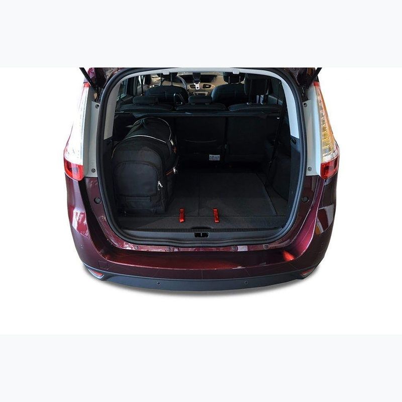 KJUST sada tašiek do batožinového priestoru Renault Grand Scenic 2009-2013 4 ks čierna 14