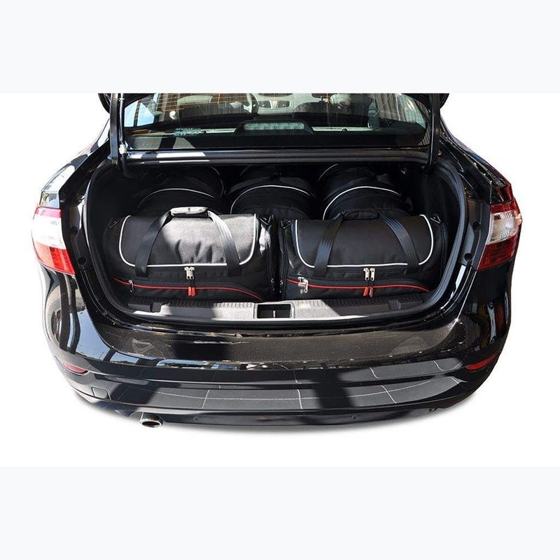 KJUST sada tašiek do batožinového priestoru Renault Fluence Limousine 2009-2016 5 ks čierna. 12