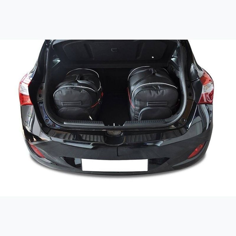Sada tašiek do kufra KJUST Hyundai I30 Hatchback 2012-2016 3 ks black 15