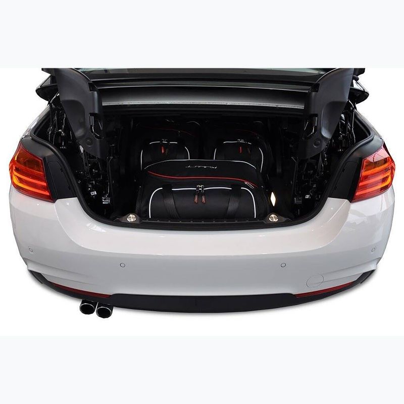 KJUST BMW 4 Cabrio sada tašiek do kufra 2013-2020 3 ks čierna 14