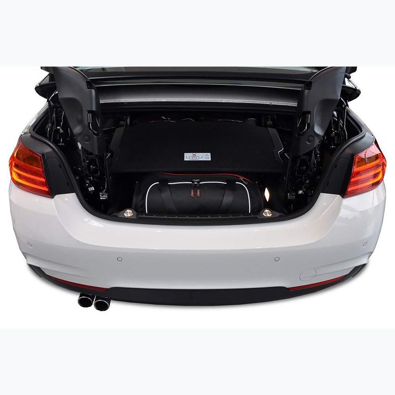 KJUST BMW 4 Cabrio sada tašiek do kufra 2013-2020 3 ks čierna 17