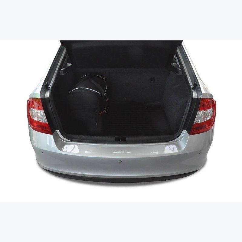 KJUST Škoda Rapid Liftback sada tašiek do batožinového priestoru 2012-2019 5 ks čierna. 16