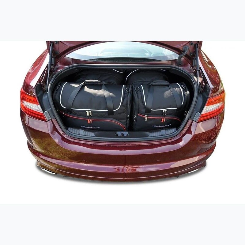 Sada tašiek do kufra KJUST Jaguar Xf Limousine 2007-2015 4 ks black 18