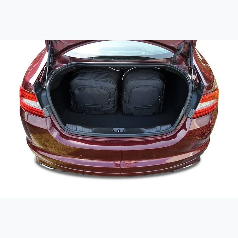 Sada tašiek do kufra KJUST Jaguar Xf Limousine 2007-2015 4 ks black 20