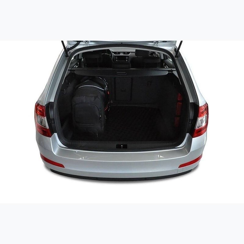 KJUST Škoda Octavia Combi 2013-2020 sada tašiek do kufra 5 ks čierna. 15