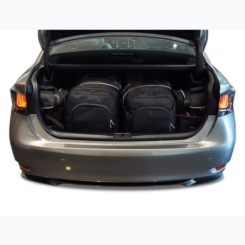 Súprava tašiek do batožinového priestoru KJUST Lexus GS 2012-2018 4 ks black 12