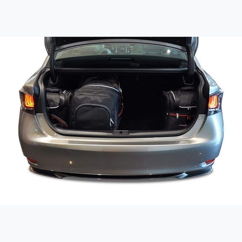 Súprava tašiek do batožinového priestoru KJUST Lexus GS 2012-2018 4 ks black 13