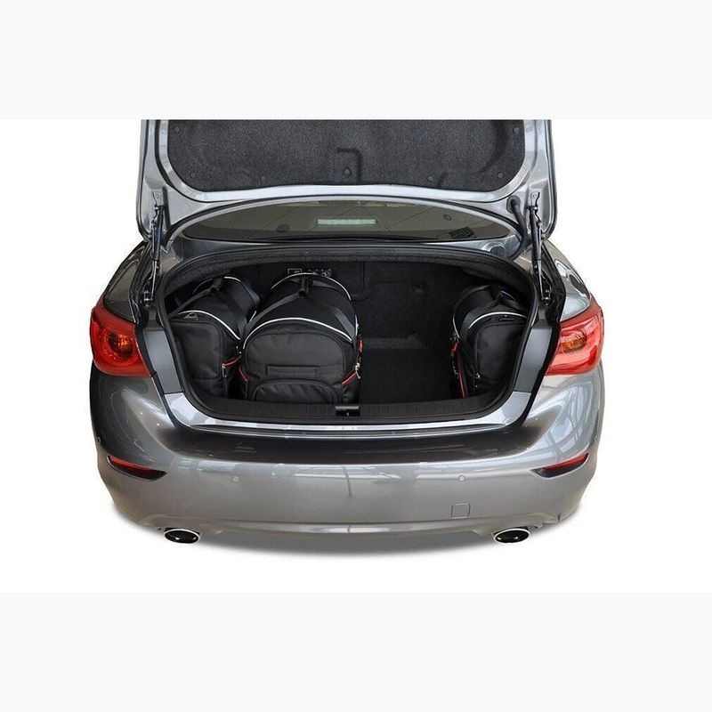 Sada tašiek do kufra KJUST Infiniti Q50 Hybrid 2013-2017 4 ks black 16
