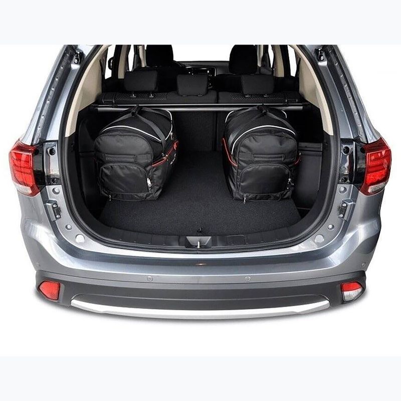 Sada tašiek do kufra KJUST Mitsubishi Outlander 2012-2020 5 ks. čierna 14