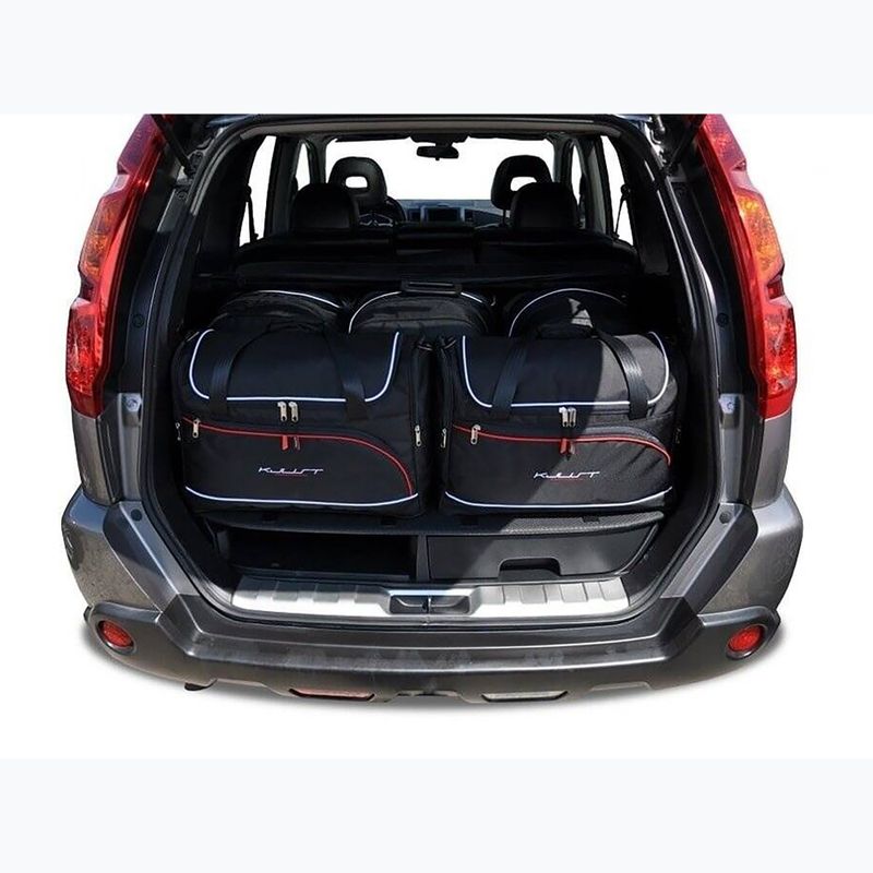 KJUST Nissan X-Trail 2007-2014 sada tašiek do batožinového priestoru 5 ks čierna. 13