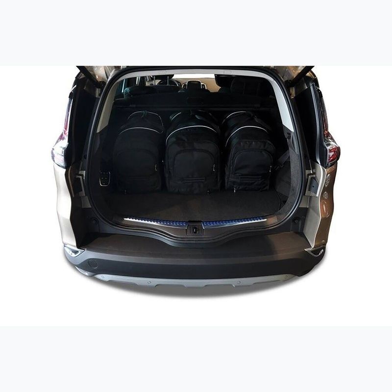 KJUST Renault Espace 2014-2021 sada tašiek do batožinového priestoru 5 ks čierna. 13