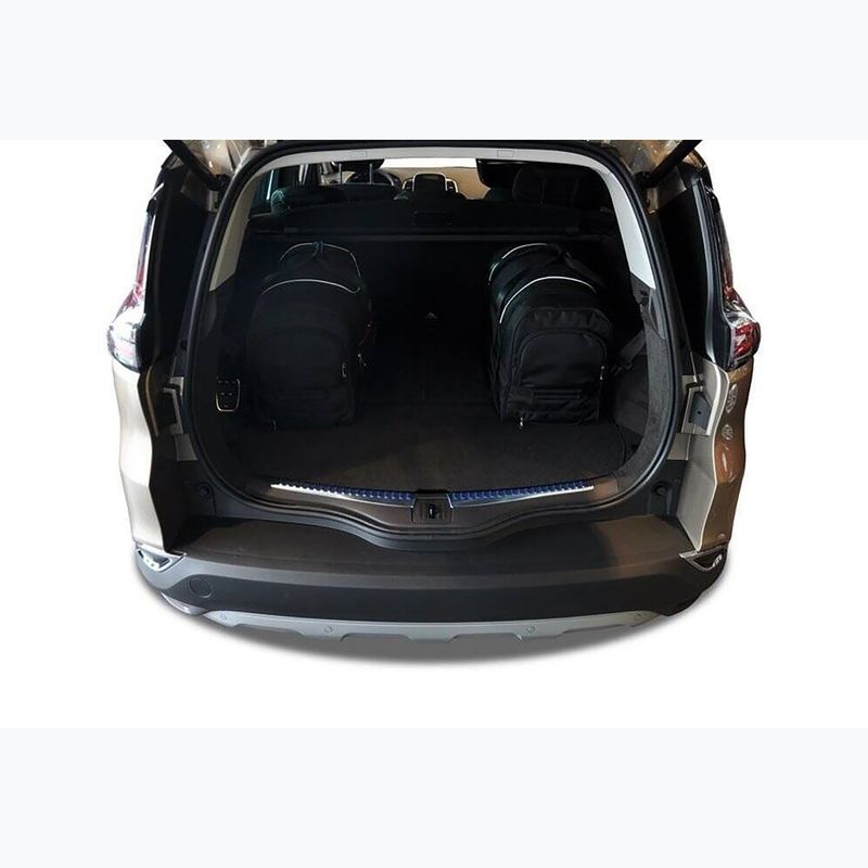 KJUST Renault Espace 2014-2021 sada tašiek do batožinového priestoru 5 ks čierna. 14