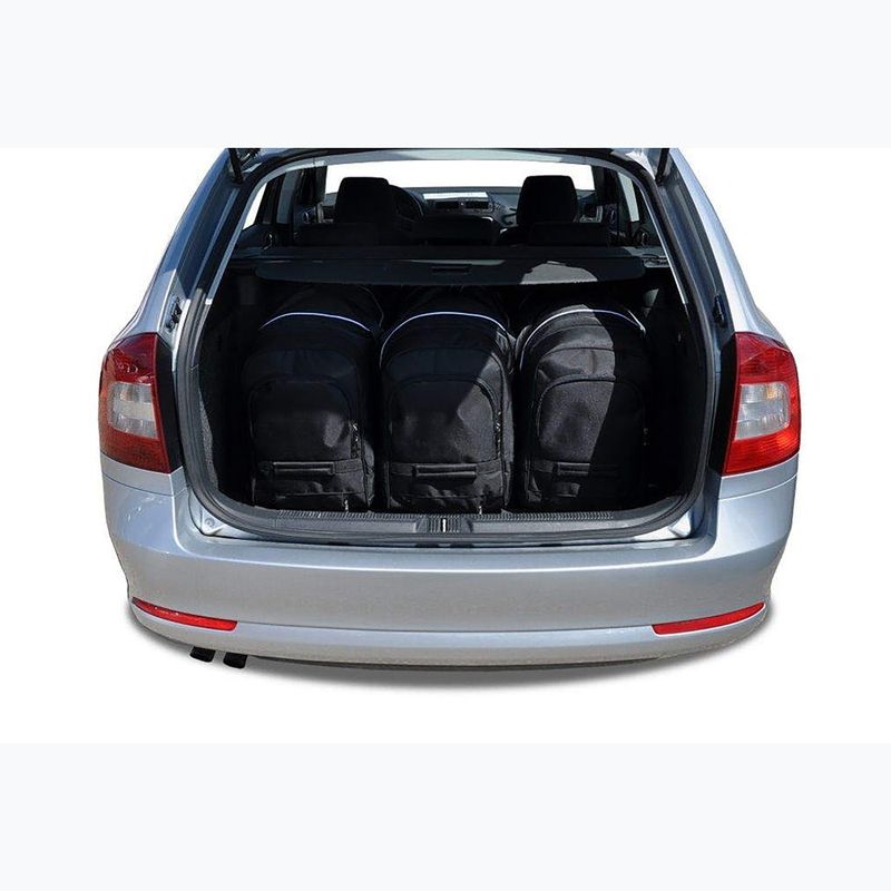 Sada tašiek do kufra KJUST Škoda Octavia Combi 2004-2013 5 ks čierna. 13