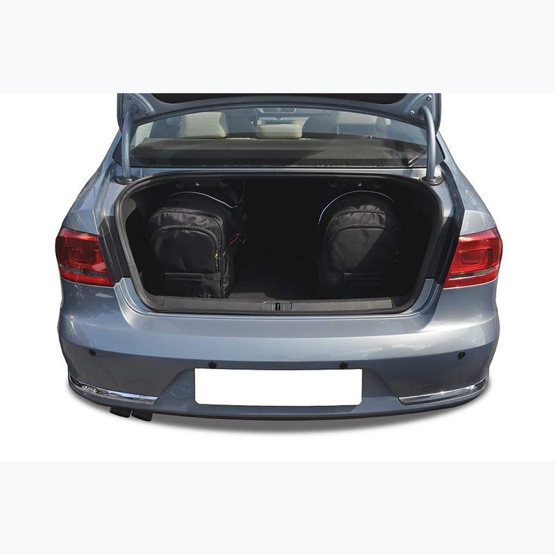 Súprava tašiek do batožinového priestoru KJUST Volkswagen Passat Limousine 2010-2014 5 ks black 19