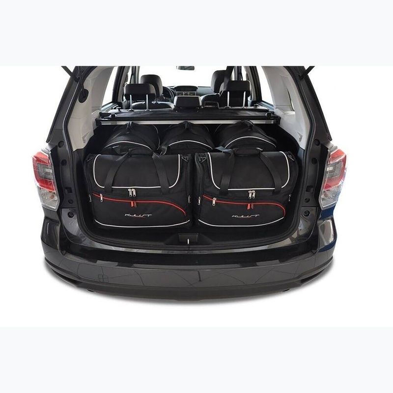 KJUST sada tašiek do kufra Subaru Forester 2012-2018 5 ks čierna. 11