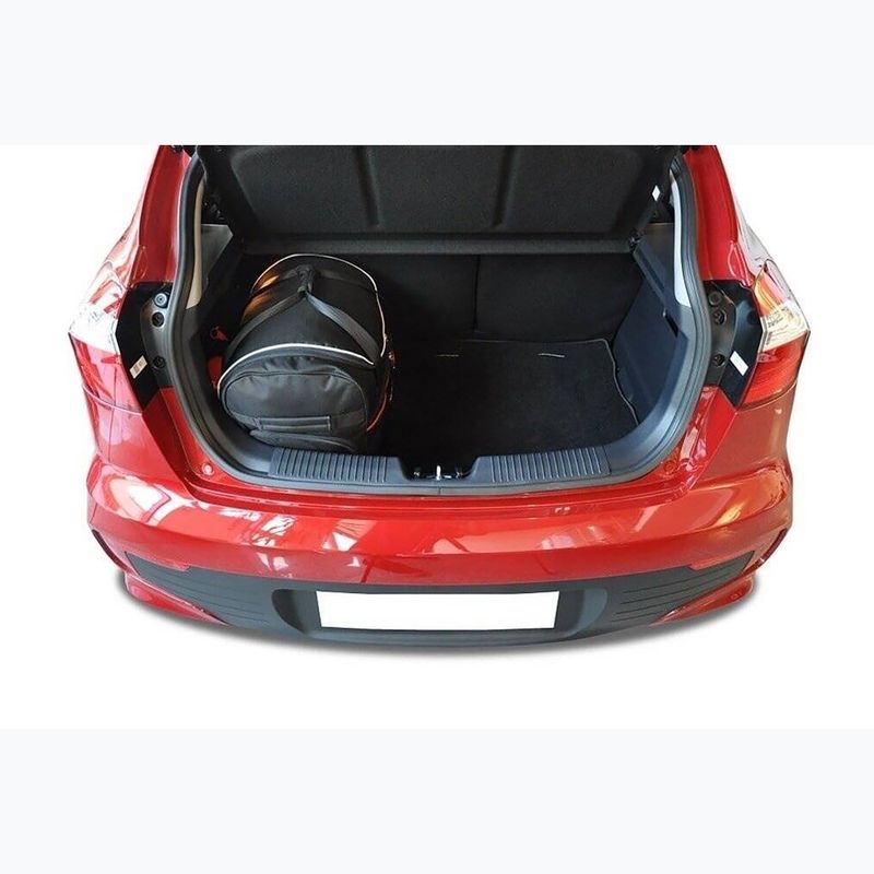 Súprava tašiek do batožinového priestoru KJUST Kia Rio Hatchback 2011-2016 3 ks black 16