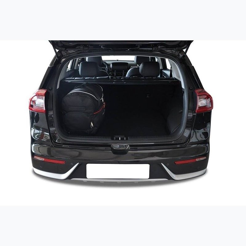 Súprava tašiek do batožinového priestoru KJUST Kia Niro 2016-2022 3 ks black 16