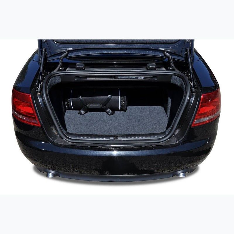 KJUST sada tašiek do kufra Audi A4 Cabrio 2005-2009 4 ks čierna 18
