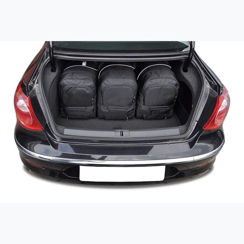 Súprava tašiek do batožinového priestoru KJUST Volkswagen Passat Cc 2008-2011 5 ks black 12