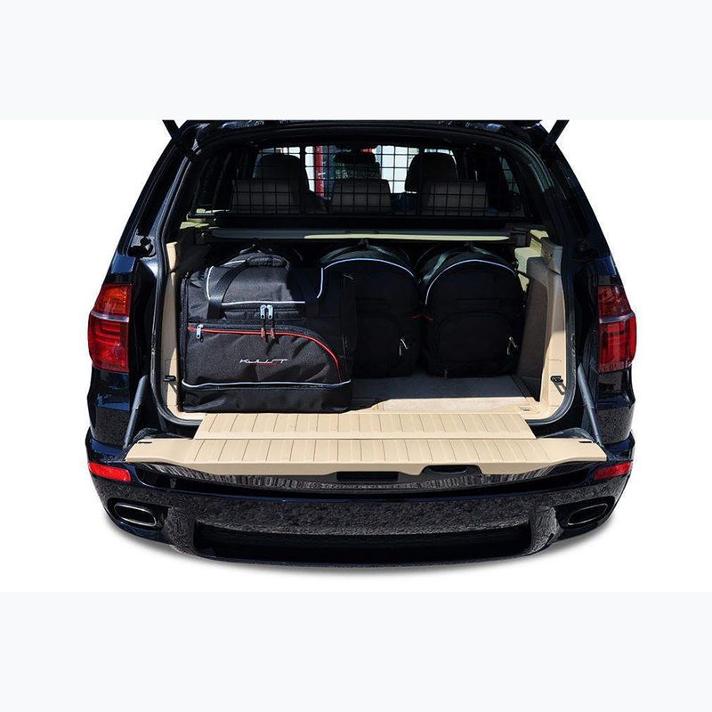 Sada tašiek do kufra KJUST BMW X5 2006-2013 5 ks black 14