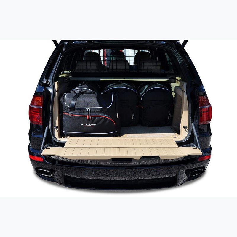 KJUST BMW X5 sada tašiek do kufra 2006-2013 5 ks čierna 14