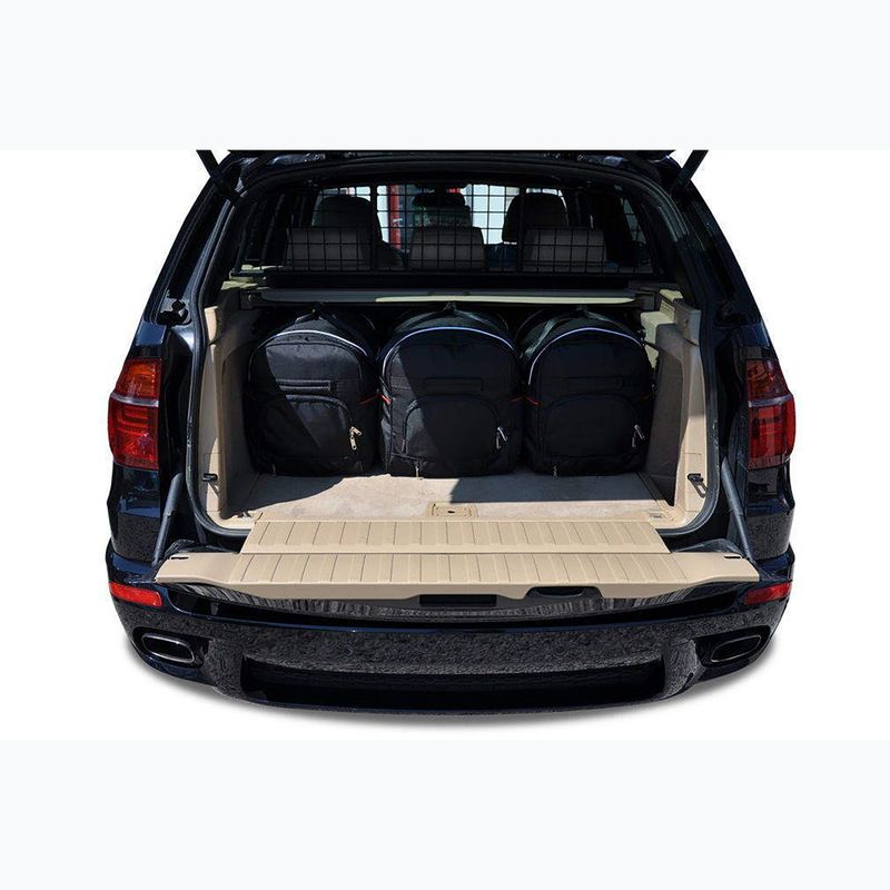 KJUST BMW X5 sada tašiek do kufra 2006-2013 5 ks čierna 15