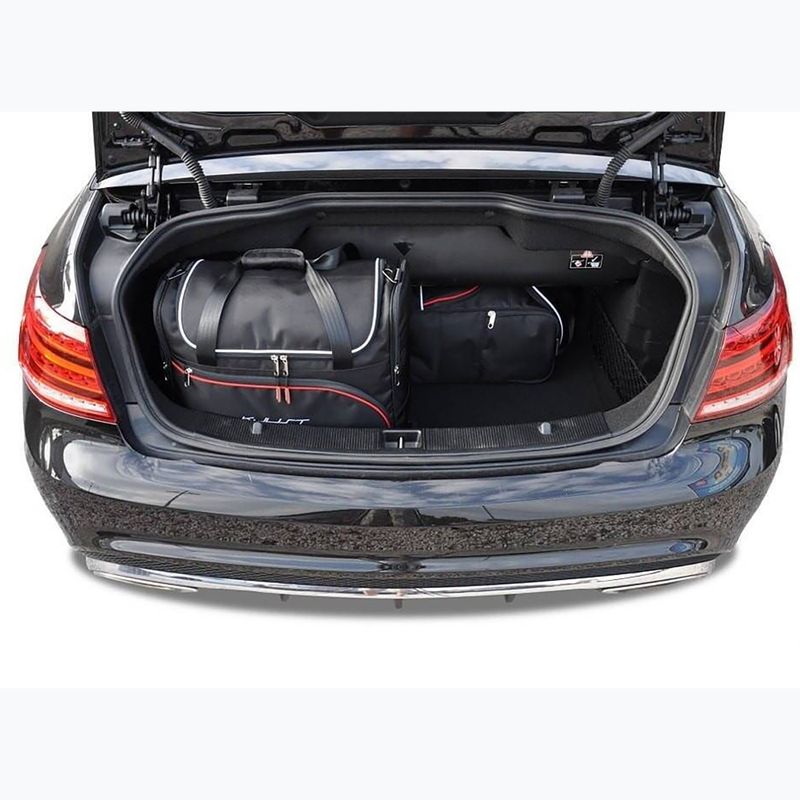 KJUST Mercedes-Benz E Cabrio sada tašiek do batožinového priestoru 2009-2016 4 ks čierna 11