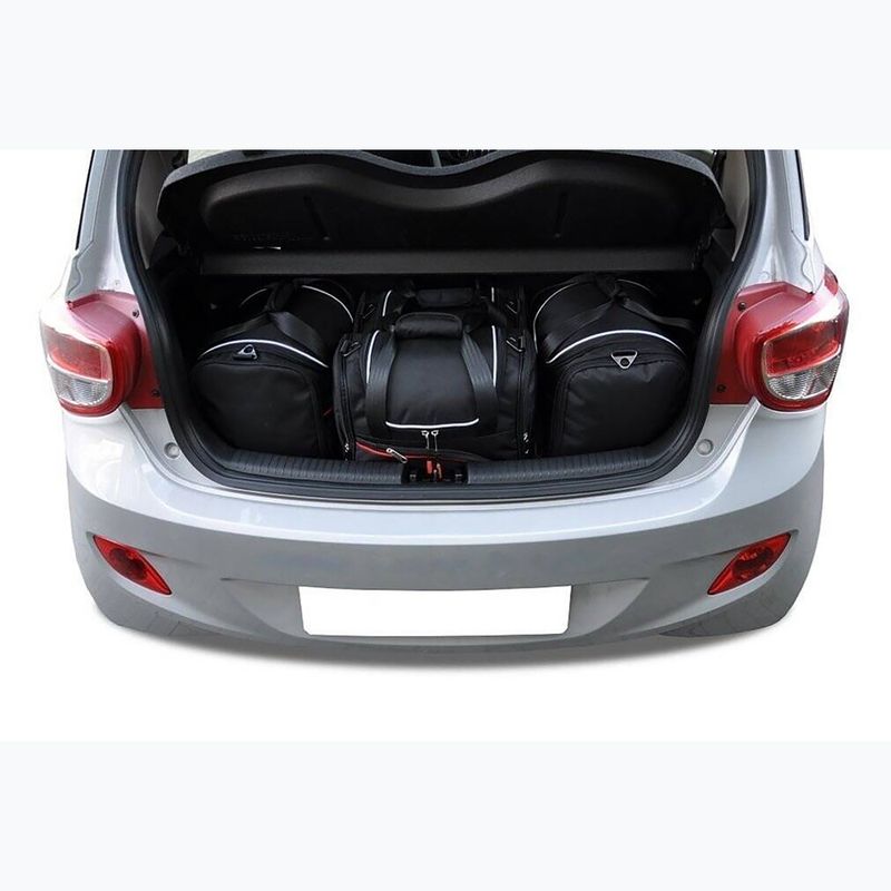 Sada tašiek do kufra KJUST Hyundai I10 2013-2020 4 ks black 10