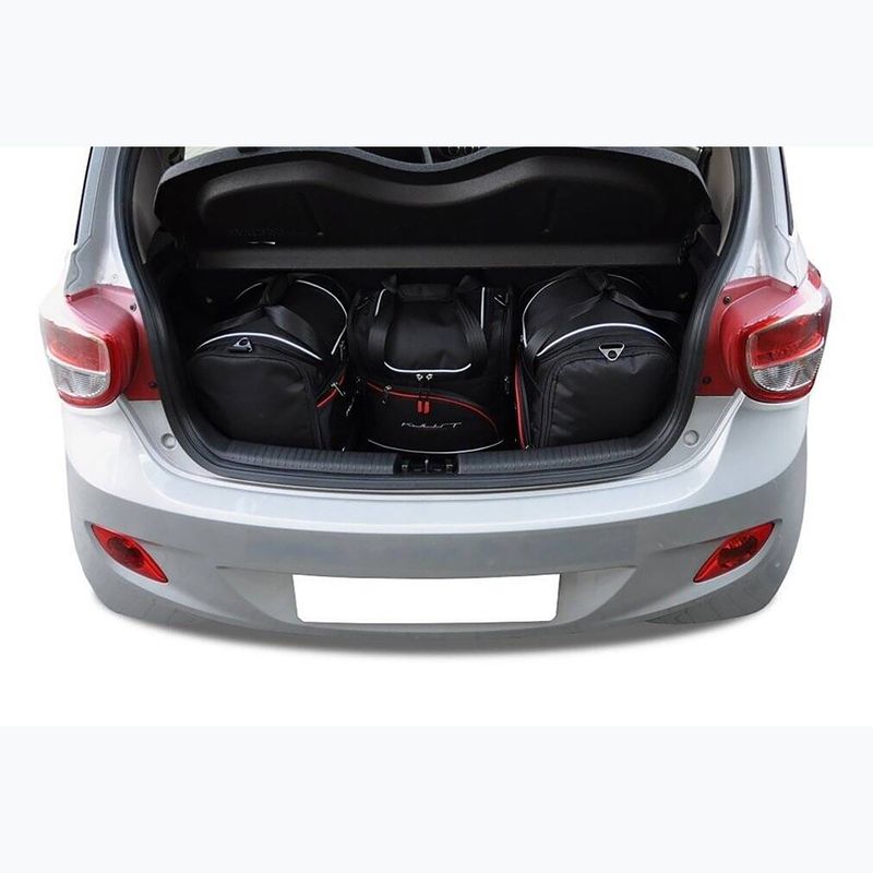 Sada tašiek do kufra KJUST Hyundai I10 2013-2020 4 ks black 11