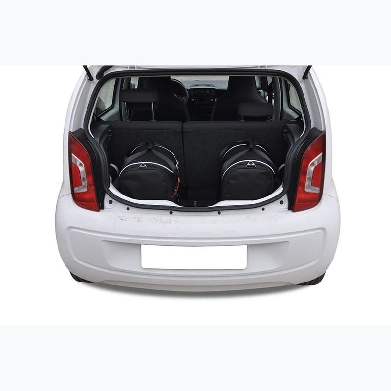 Súprava tašiek do batožinového priestoru KJUST Volkswagen Up! 2011-2023 3 ks black 11