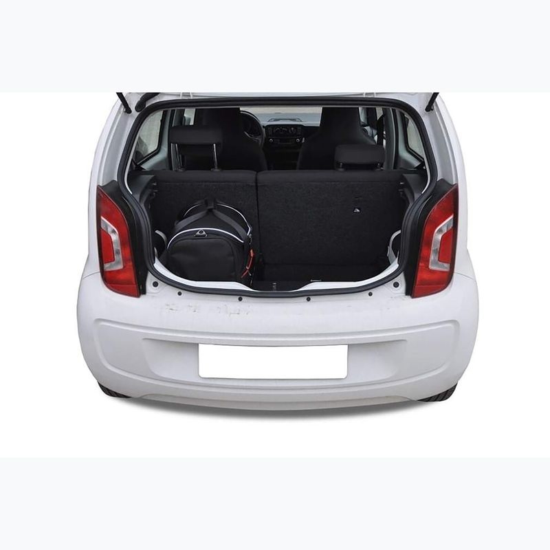 Súprava tašiek do batožinového priestoru KJUST Volkswagen Up! 2011-2023 3 ks black 12