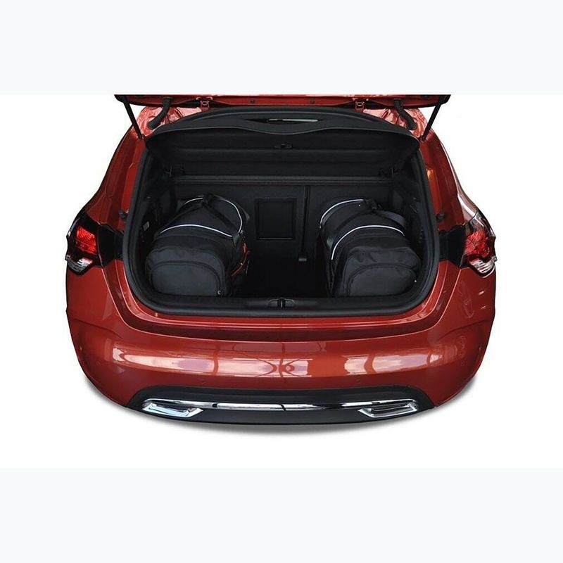 Sada tašiek do kufra KJUST Citroen Ds4 Hatchback 2011-2015 4 ks black 17
