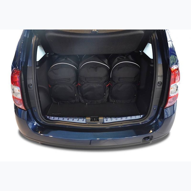 Sada tašiek do kufra KJUST Dacia Duster 2010-2017 5 ks black 17