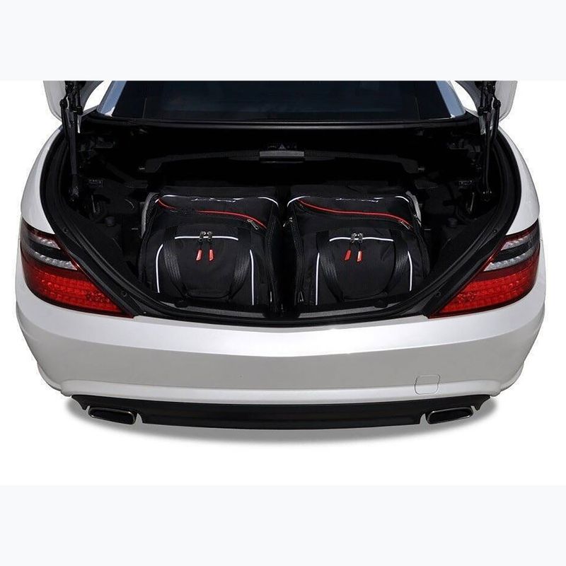 Sada tašiek do kufra KJUST Mercedes-Benz Slk 2011-2015 2 ks. čierna 12