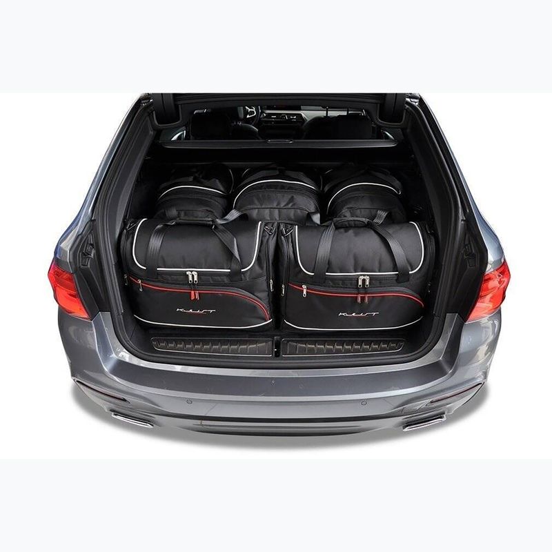 Sada tašiek do kufra KJUST BMW 5 Touring 2017-2023 5 ks black 12