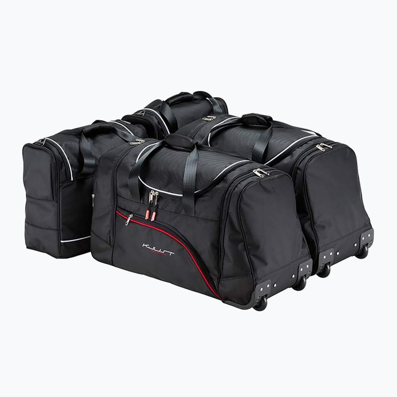 KJUST BMW 5 Limousine sada tašiek do kufra 2016-2023 4 ks čierna 2