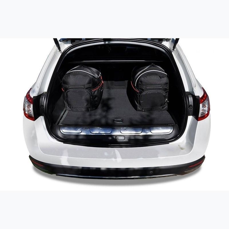 KJUST sada tašiek do kufra Peugeot 508 Rhx 2012-2014 5 ks čierna. 15
