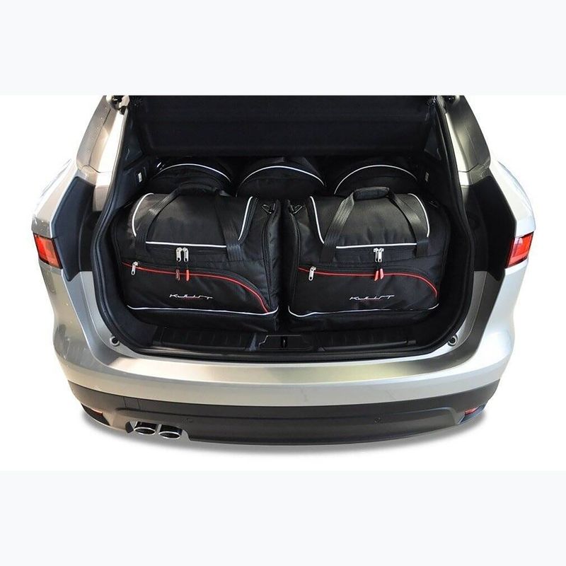 Sada tašiek do kufra KJUST Jaguar F-Pace 2015+ 5 ks black 16