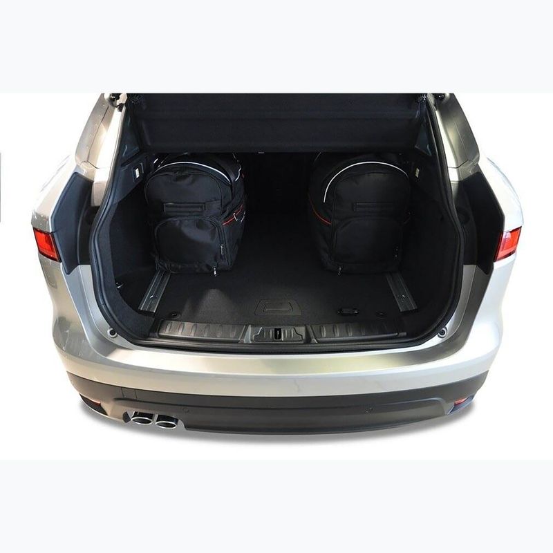 Sada tašiek do kufra KJUST Jaguar F-Pace 2015+ 5 ks black 19